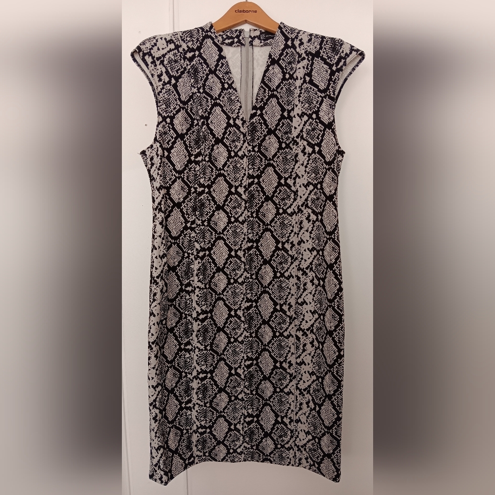 UNUSED New York & Company Snake Print Dress Size XL